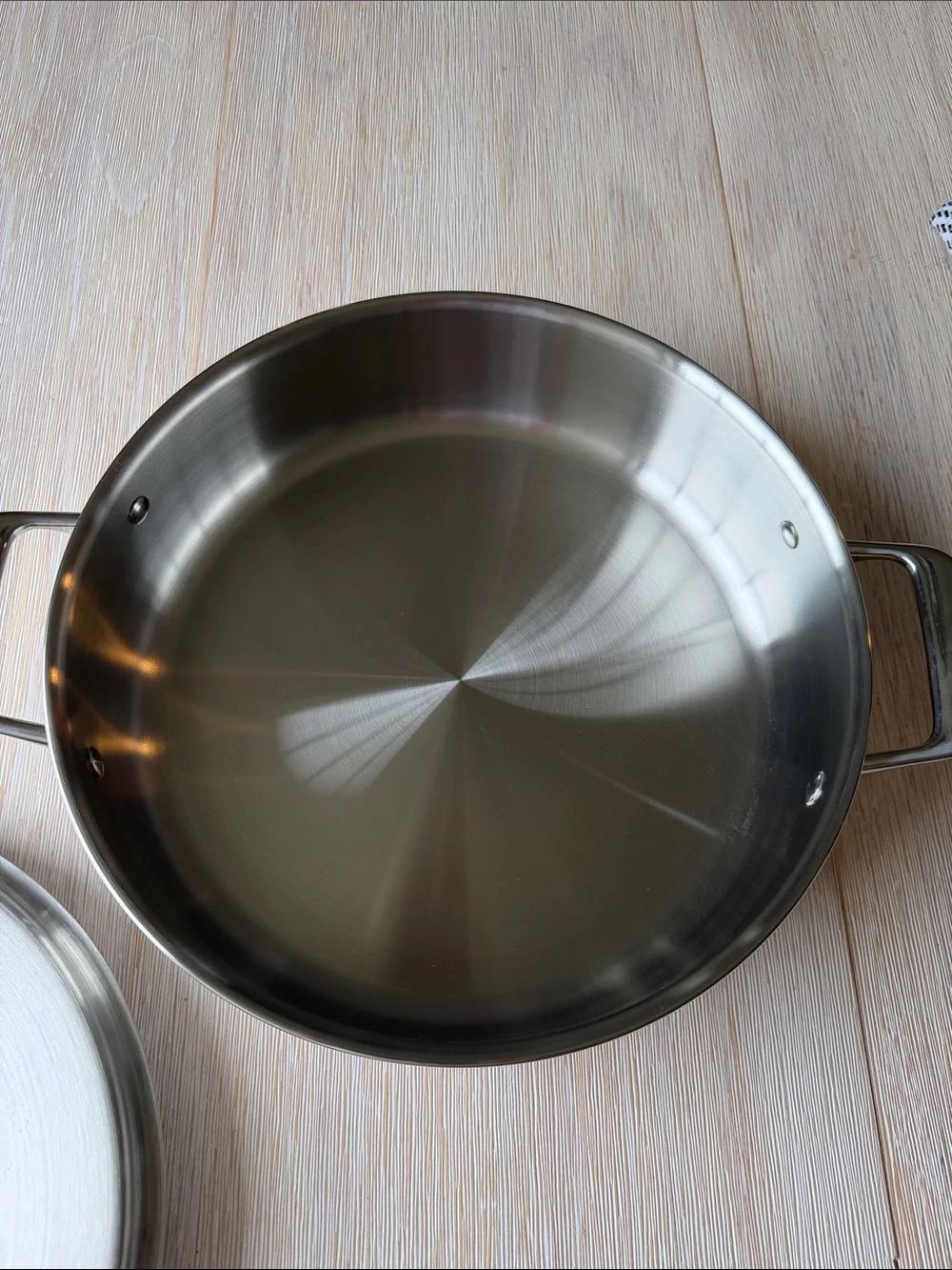 🥘MISEN Brand New 6 Qt Stainless Steel Braiser Pot with Lid Never Used 🥘